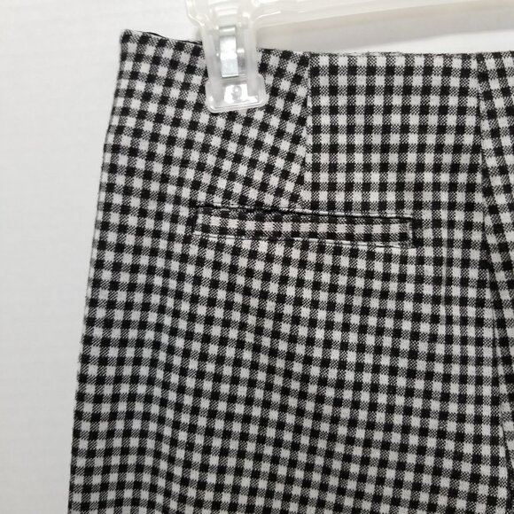 CAbi skort 2 Gingham Check Plaid Tee Time Slit Skort - Picture 10 of 16